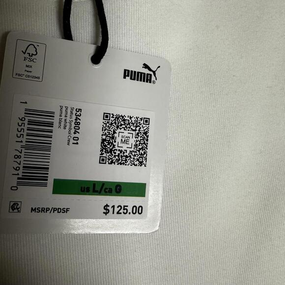 Puma Nipsey Hussle the marathon continues White crewneck sweatshirt large - Picture 5 of 6